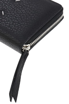 Maison Margiela WALLET ZIP AROUND CONTINENTAL / BLK