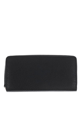 WALLET ZIP AROUND CONTINENTAL / BLK