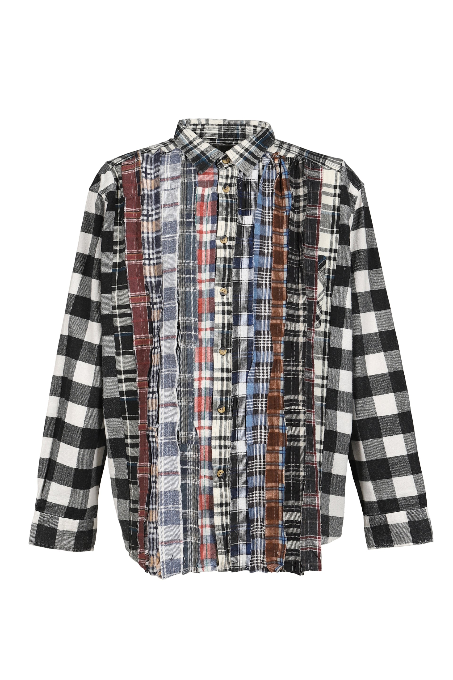 FLANNEL SHIRT -> RIBBON WIDE SHIRT / ASSORTED