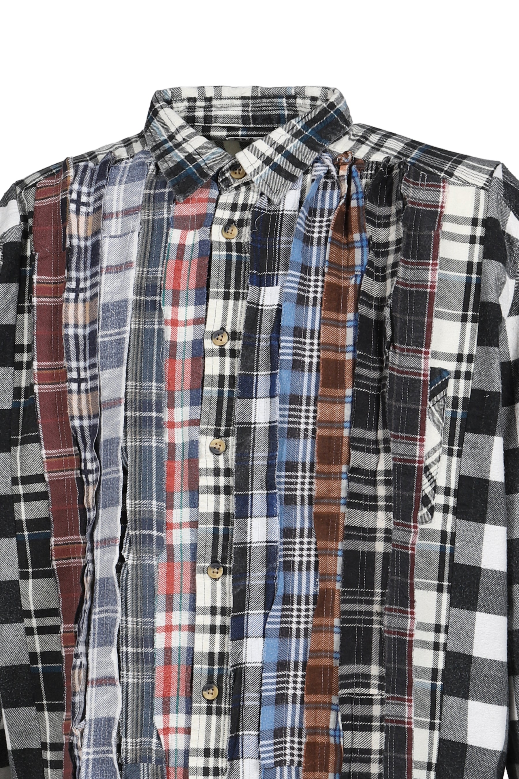 FLANNEL SHIRT -> RIBBON WIDE SHIRT / ASSORTED