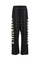 LOUNGE PANT / VTG BLK PLAID