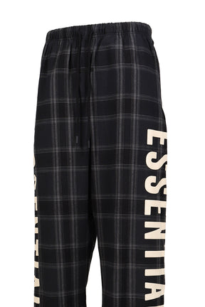 LOUNGE PANT / VTG BLK PLAID