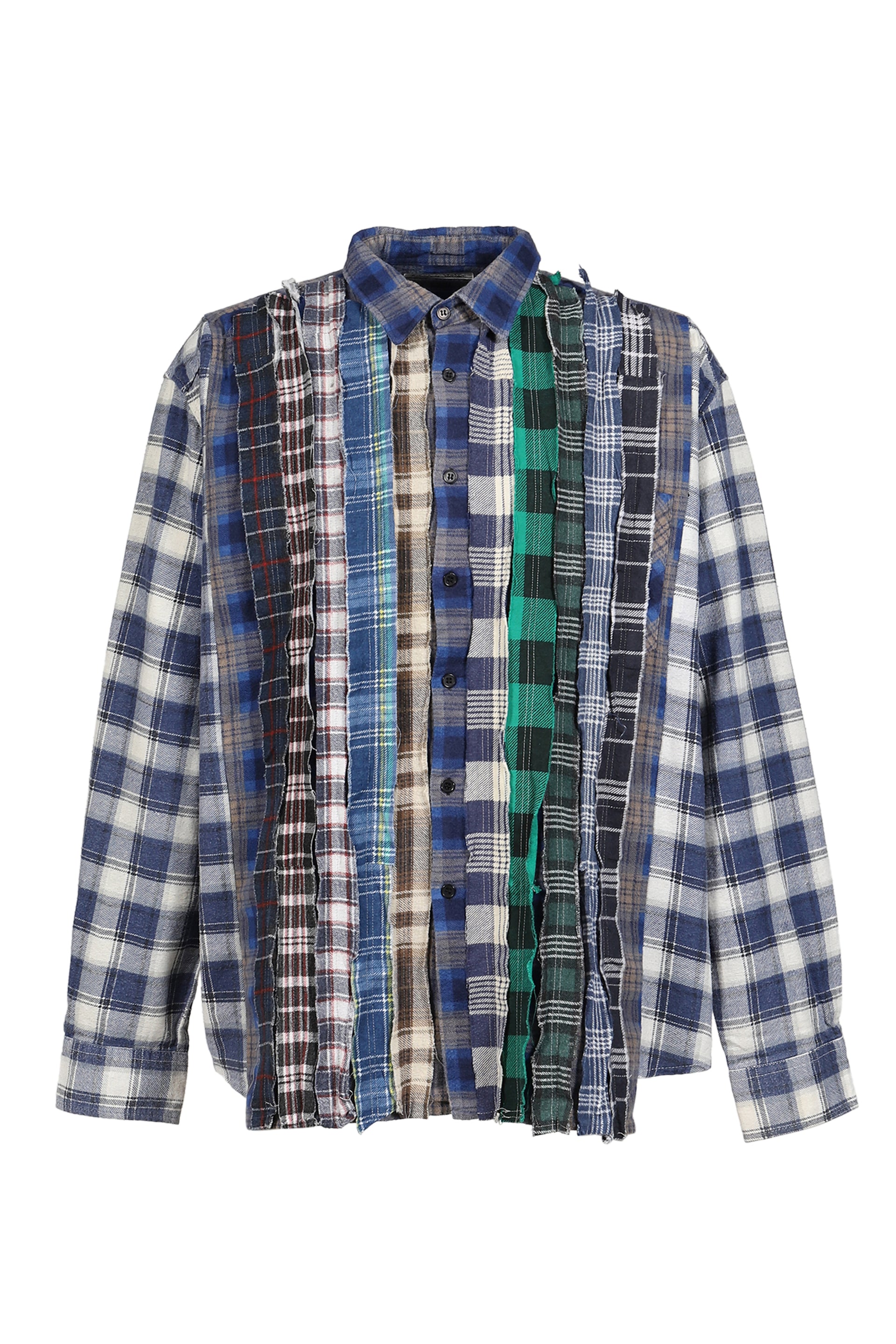FLANNEL SHIRT -> RIBBON WIDE SHIRT / ASSORTED