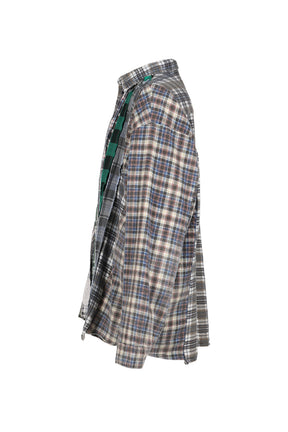 FLANNEL SHIRT -> RIBBON WIDE SHIRT / ASSORTED