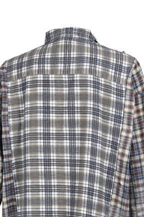 FLANNEL SHIRT -> RIBBON WIDE SHIRT / ASSORTED