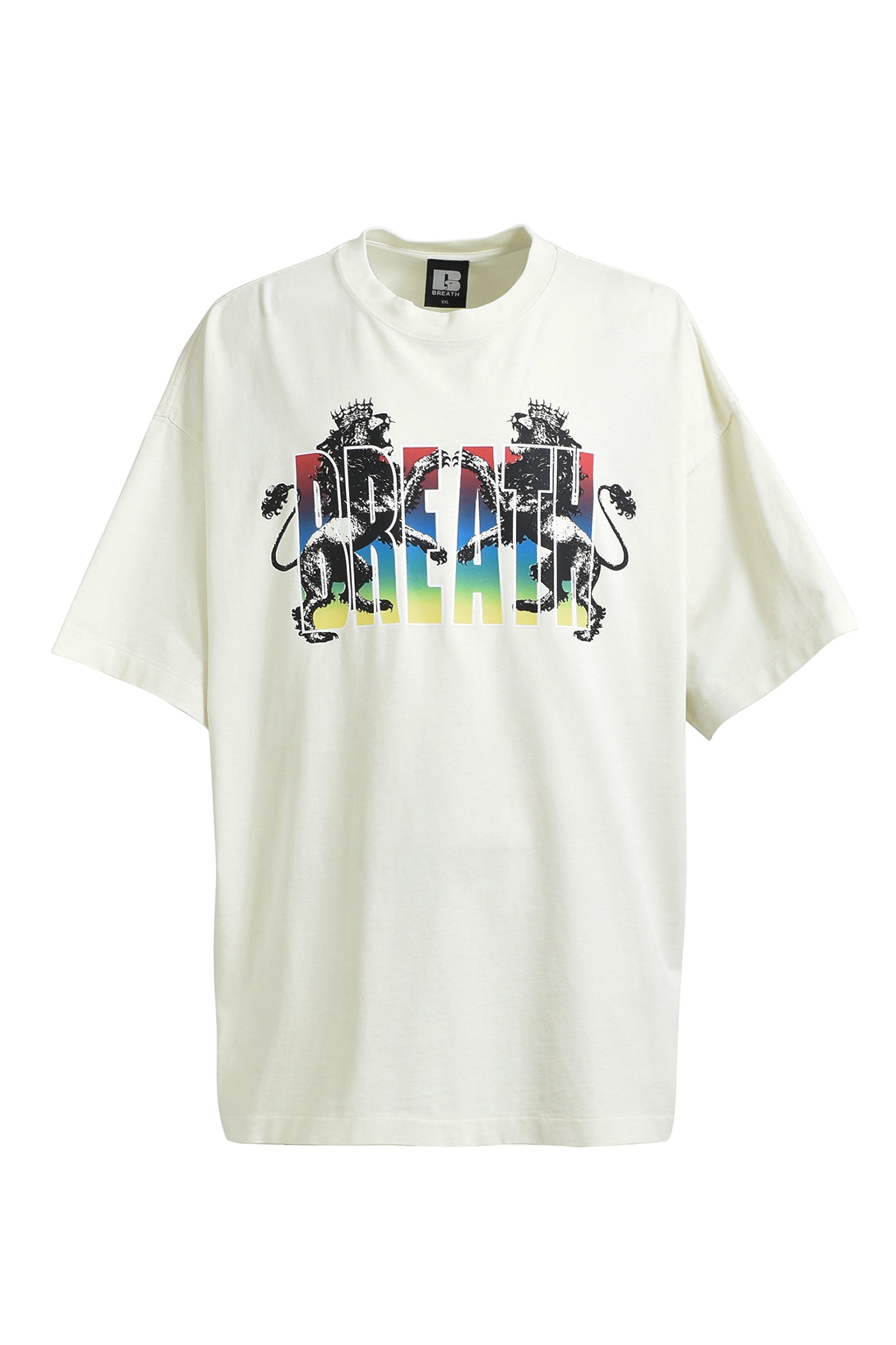 BREATH IRON LION LOGO TEE / CRE