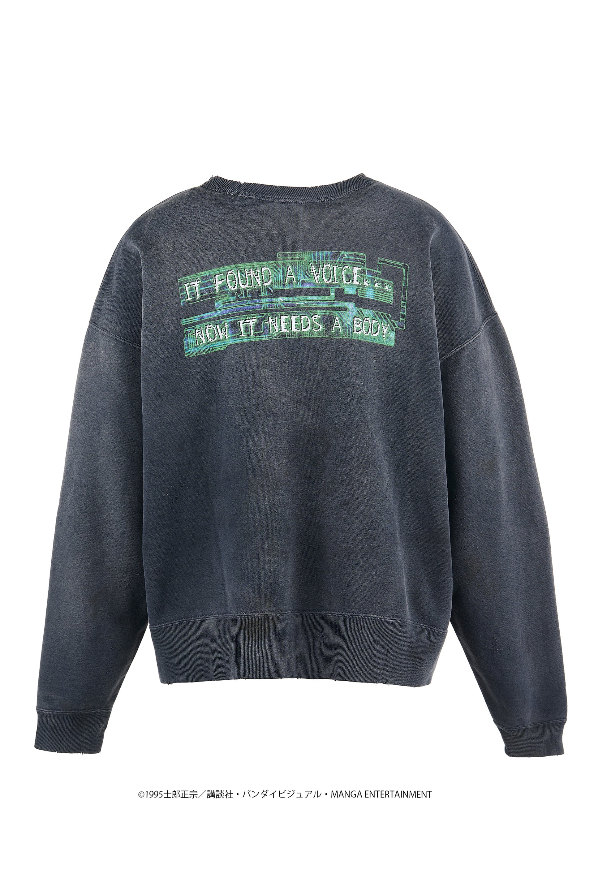 SAINT Mxxxxxx × 攻殻機動隊 GS_CRW-N SWT/GST IN THE S / BLK