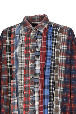 FLANNEL SHIRT -> RIBBON WIDE SHIRT / ASSORTED