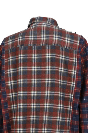FLANNEL SHIRT -> RIBBON WIDE SHIRT / ASSORTED