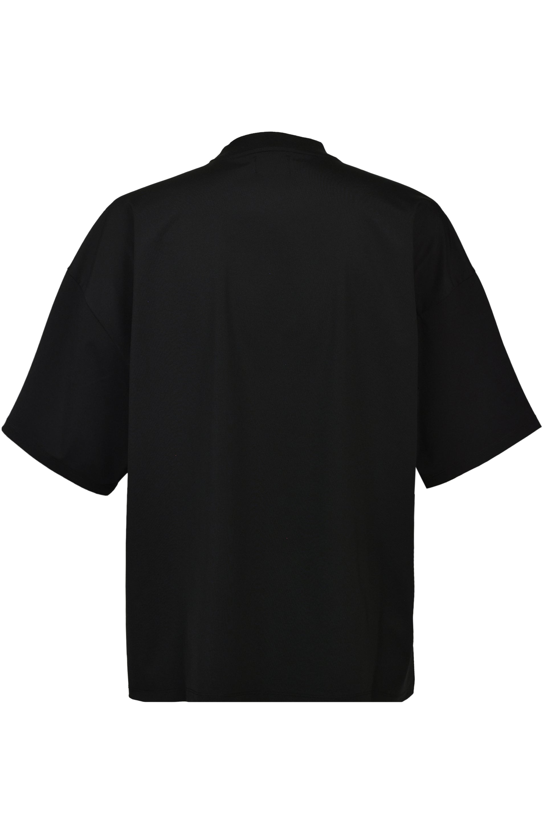NEW RICH SILKY WIDE TEE / BLK