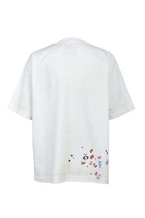 Maison MIHARA YASUHIRO KIDS STICKER TEE / WHT
