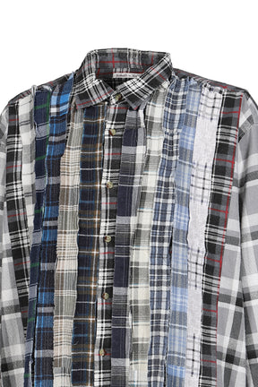 FLANNEL SHIRT -> RIBBON WIDE SHIRT / ASSORTED