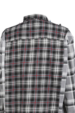 FLANNEL SHIRT -> RIBBON WIDE SHIRT / ASSORTED