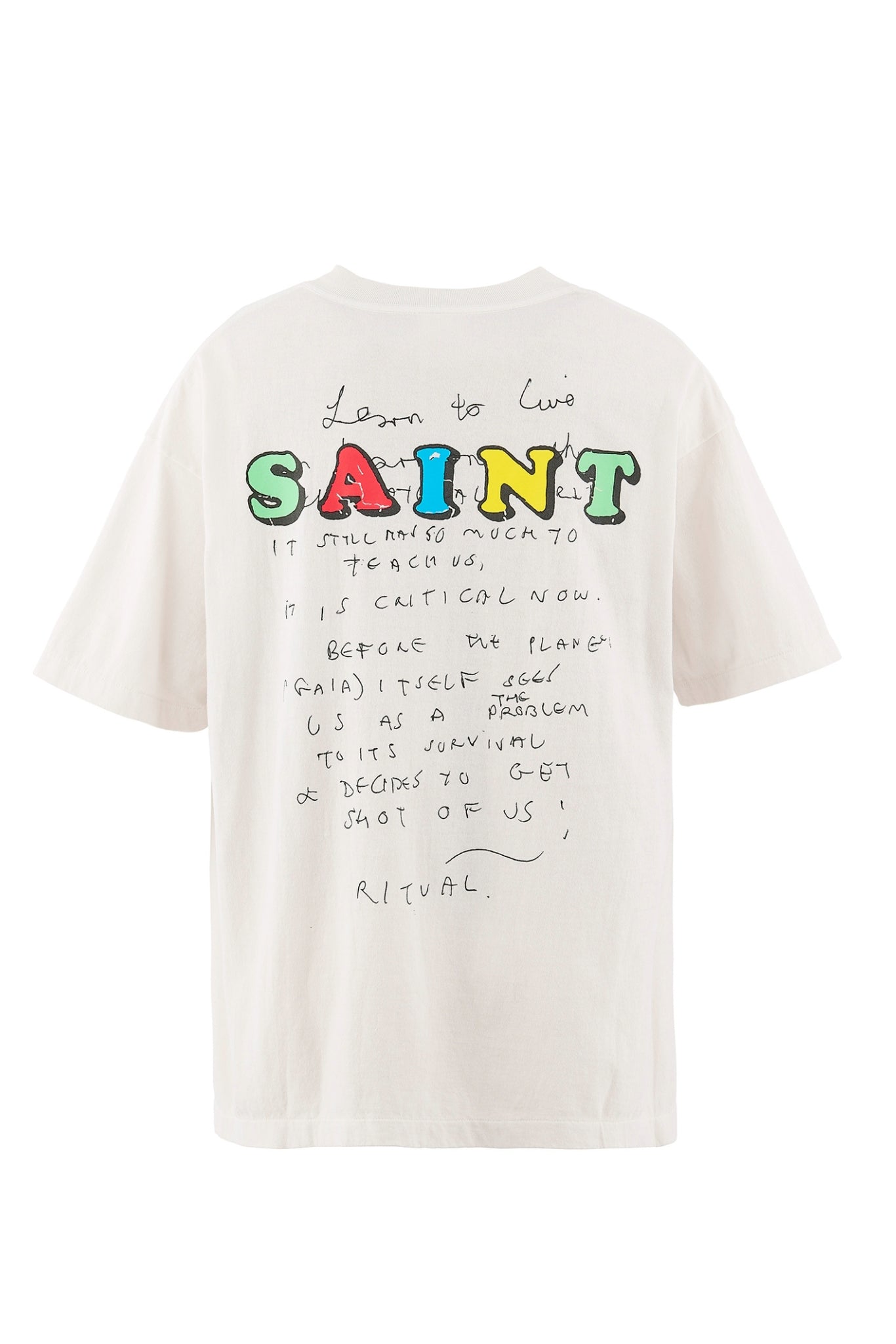 JR_SS T-SHIRT/E / WHT