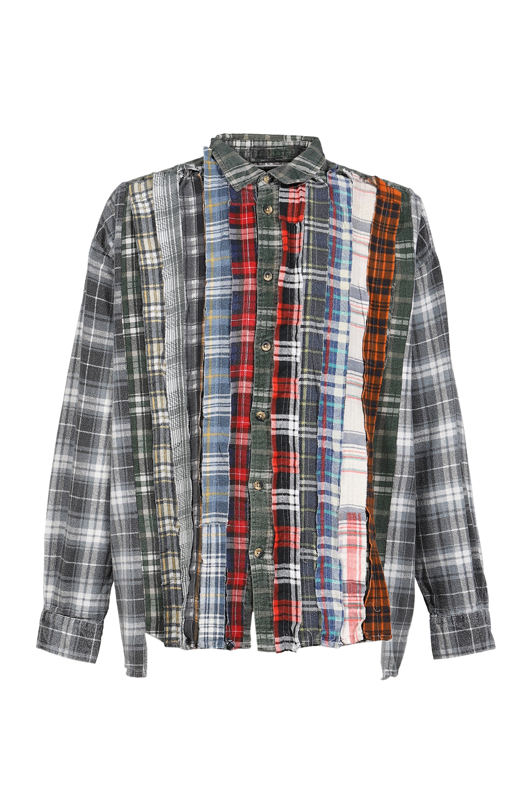 FLANNEL SHIRT -> RIBBON WIDE SHIRT / ASSORTED
