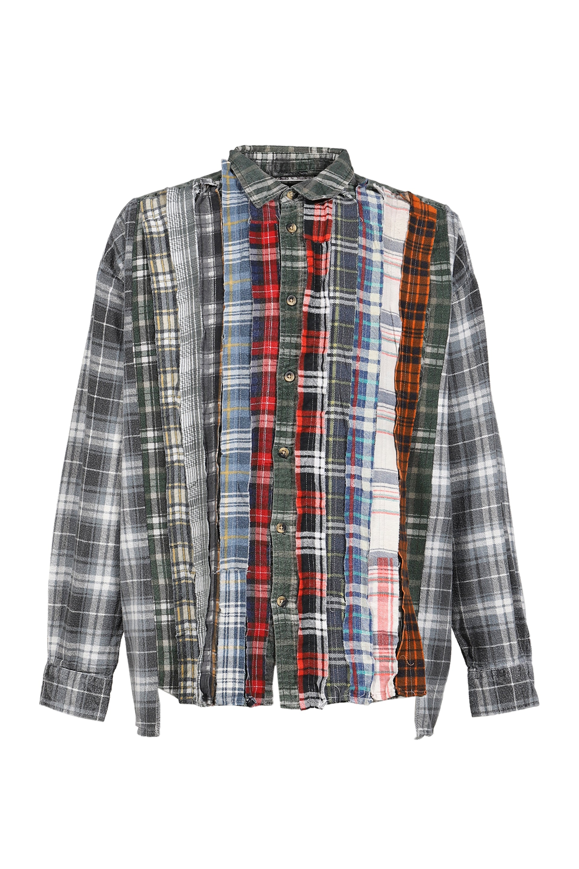 FLANNEL SHIRT -> RIBBON WIDE SHIRT / ASSORTED
