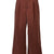 VELVET TUCK WIDE SLACKS / BRW