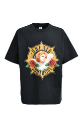 BREATH STARR ANGEL LOGO TEE / BLK