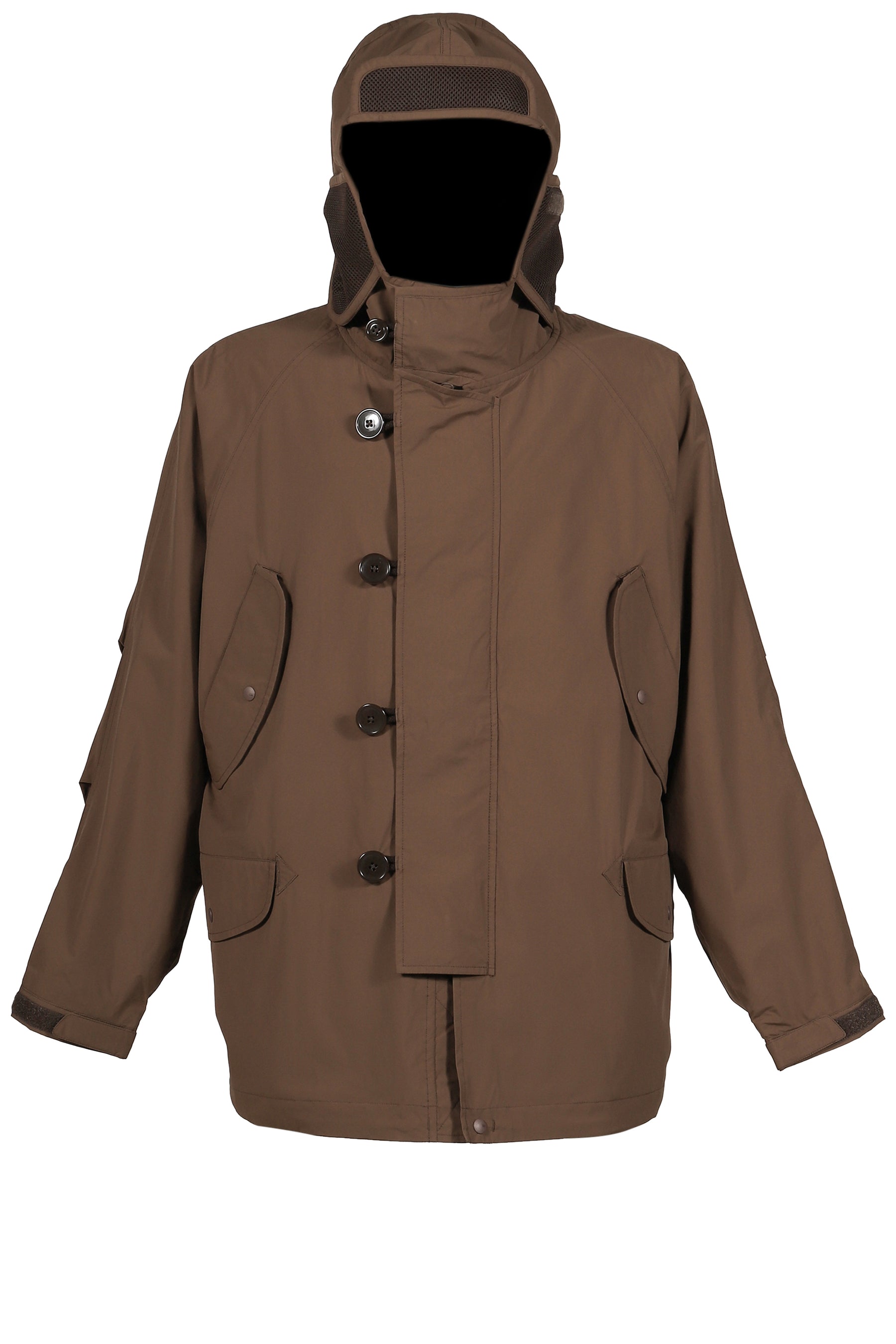 WINDSTOPPER_ FLIGHT PARKA / BRWN GRY