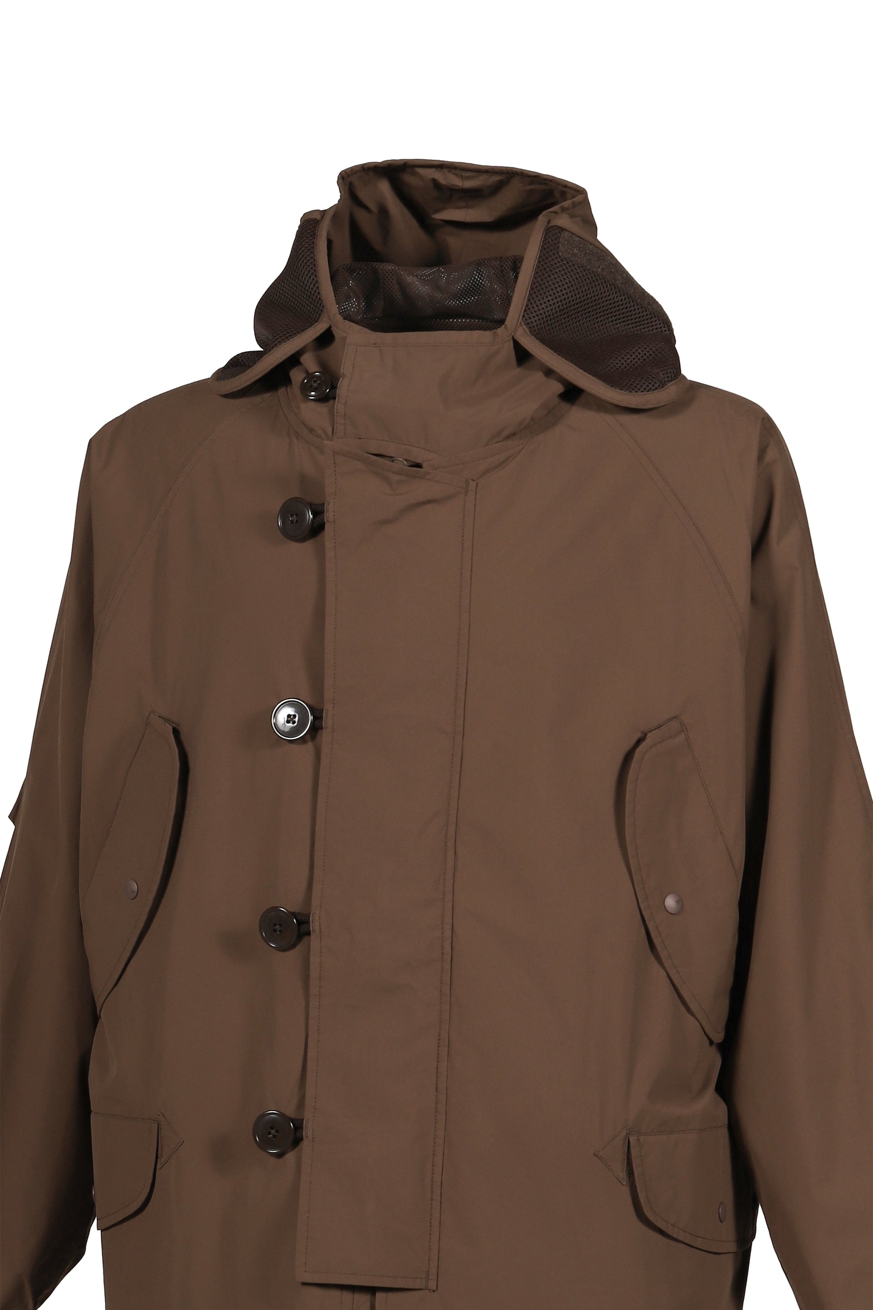 WINDSTOPPER_ FLIGHT PARKA / BRWN GRY