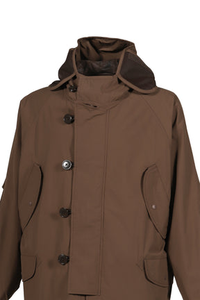 WINDSTOPPER_ FLIGHT PARKA / BRWN GRY