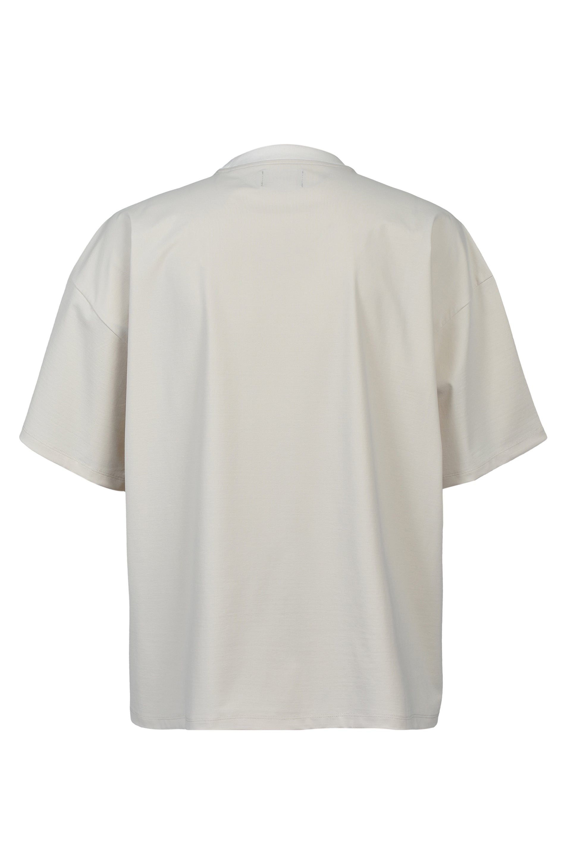 NEW RICH SILKY WIDE TEE / WHT