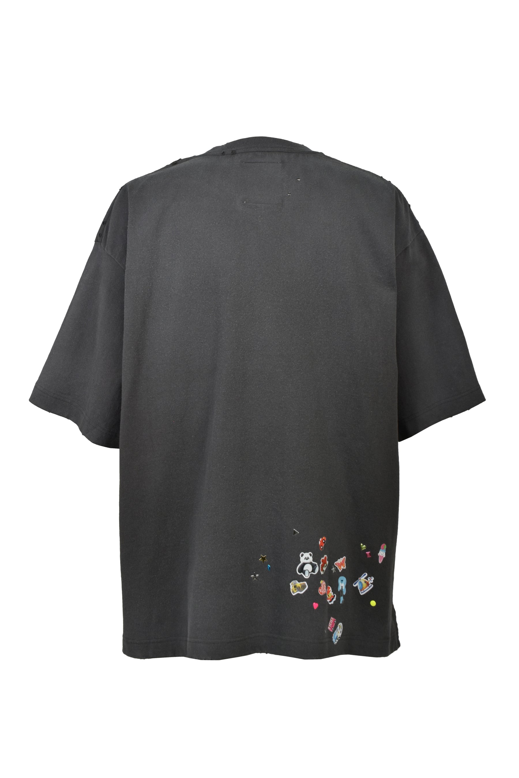 Maison MIHARA YASUHIRO KIDS STICKER TEE / BLK