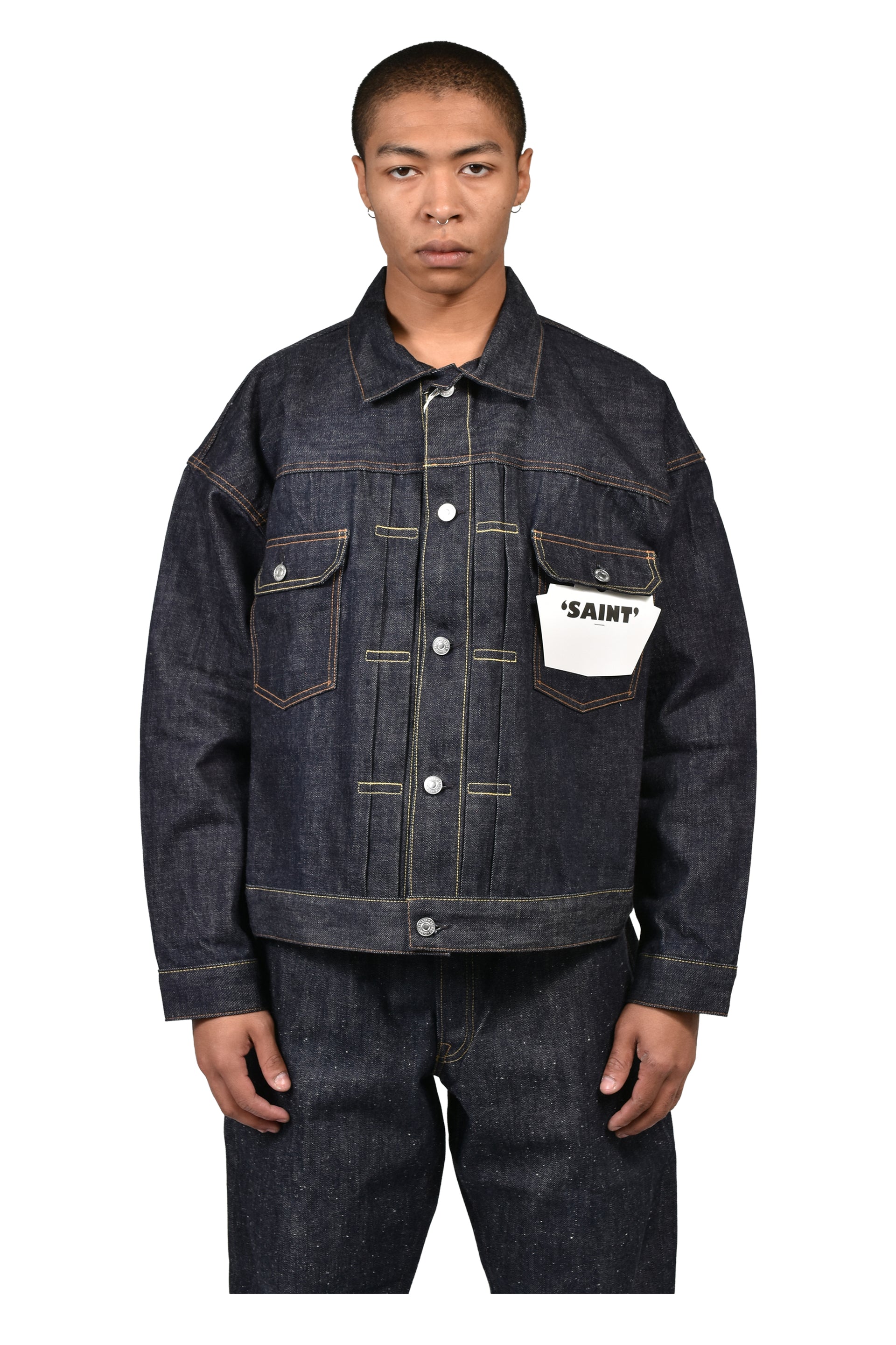 BBJ_DENIM JACKET 2ND/REGID / BLU