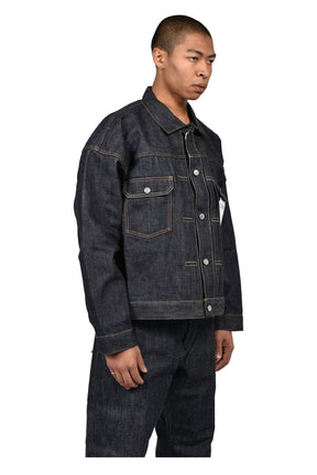 BBJ_DENIM JACKET 2ND/REGID / BLU