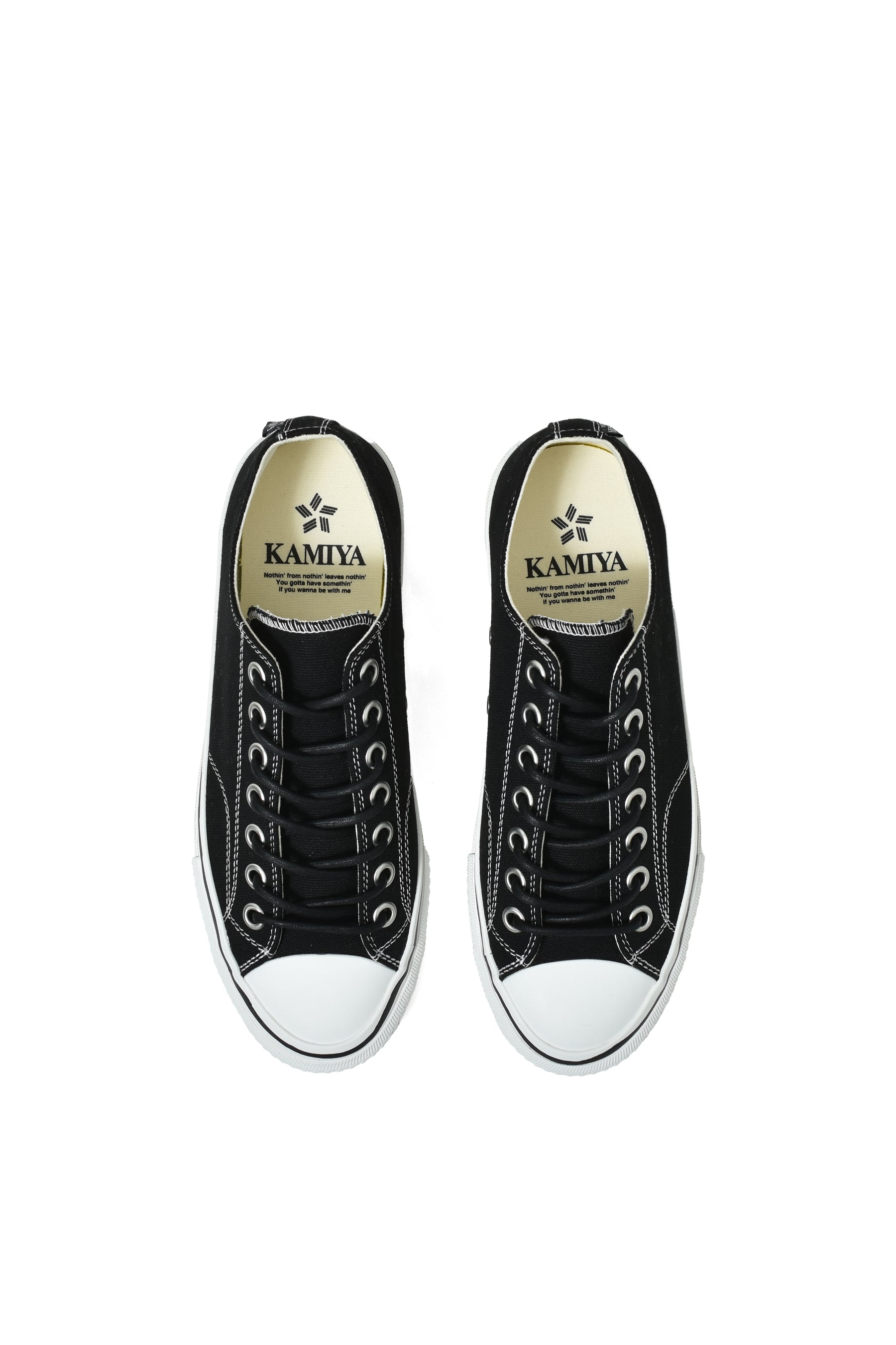 "JOEY" VULCANIZE SNEAKER / BLK