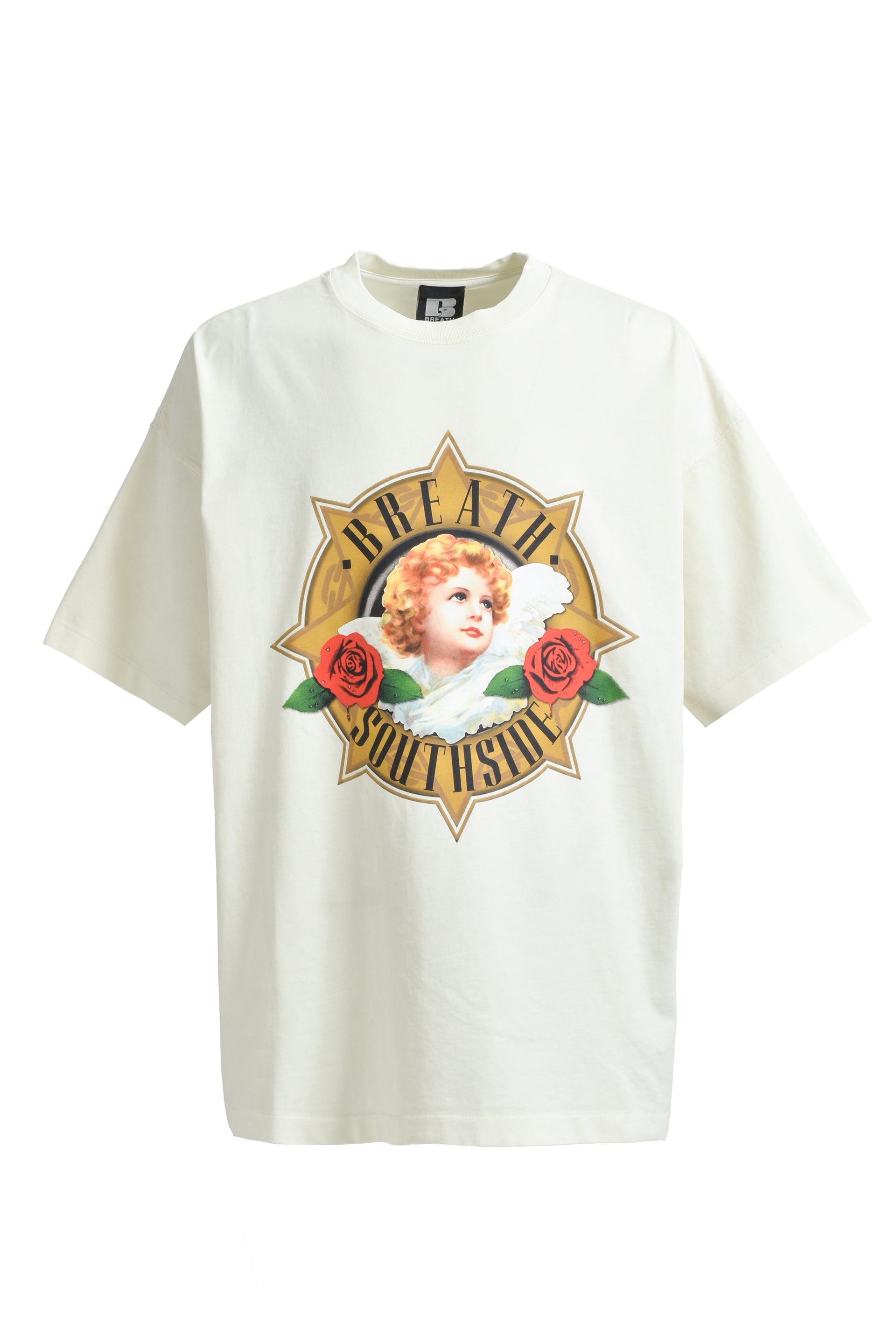 BREATH STARR ANGEL LOGO TEE / CRE