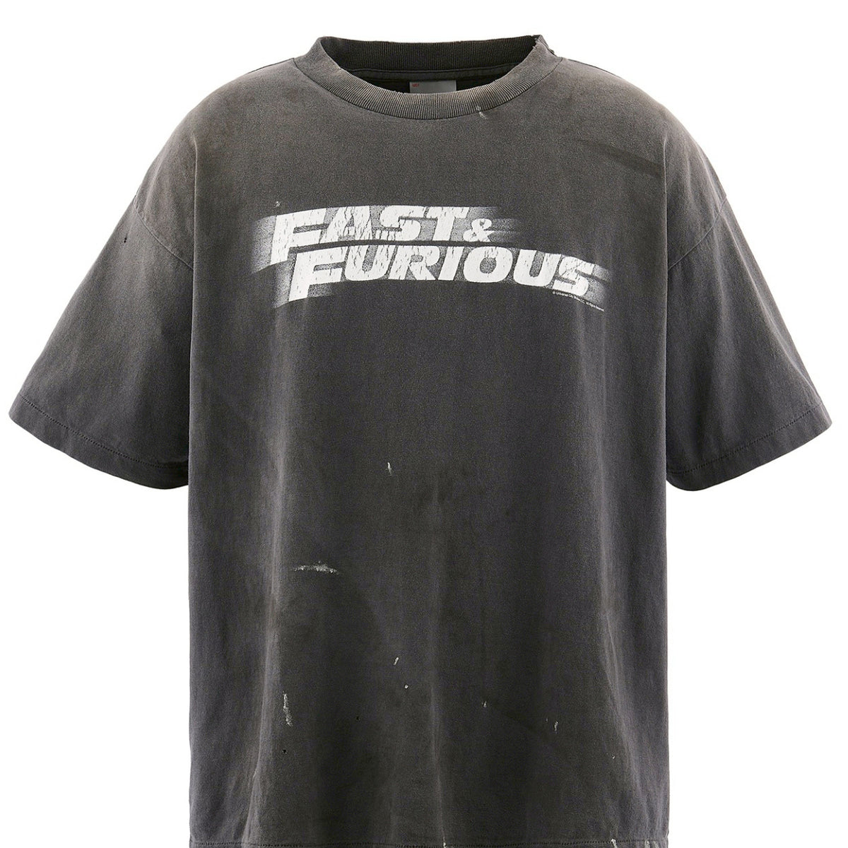 FF_SS T-SHIRT/FAST FURIOUS / BLK