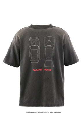 FF_SS T-SHIRT/FAST FURIOUS / BLK