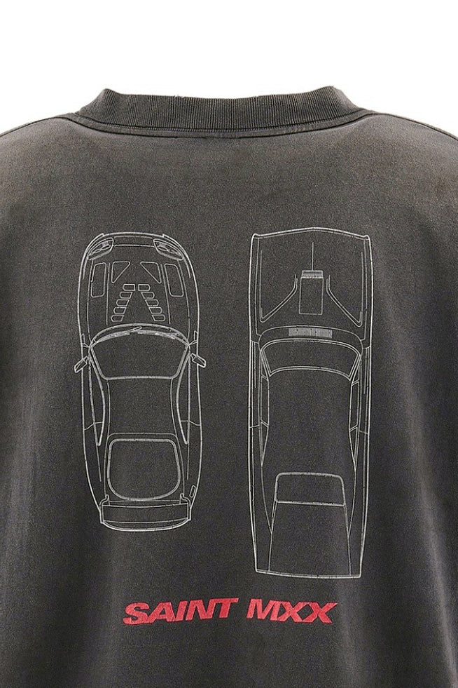 FF_SS T-SHIRT/FAST FURIOUS / BLK