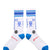 SOCKS/SINNER / WHT/BLU