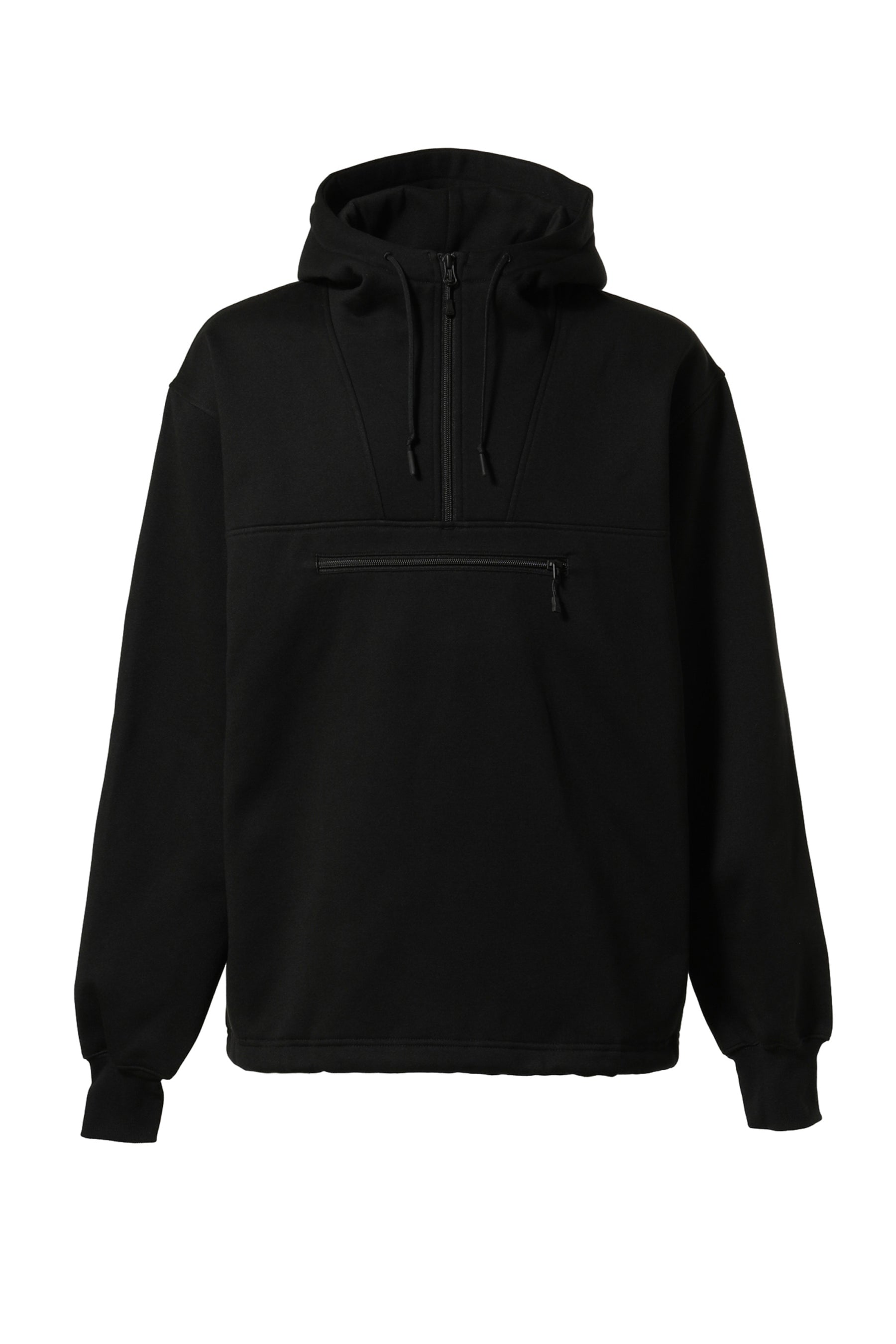 TECH SWEAT ANORAK PARKA / BLK