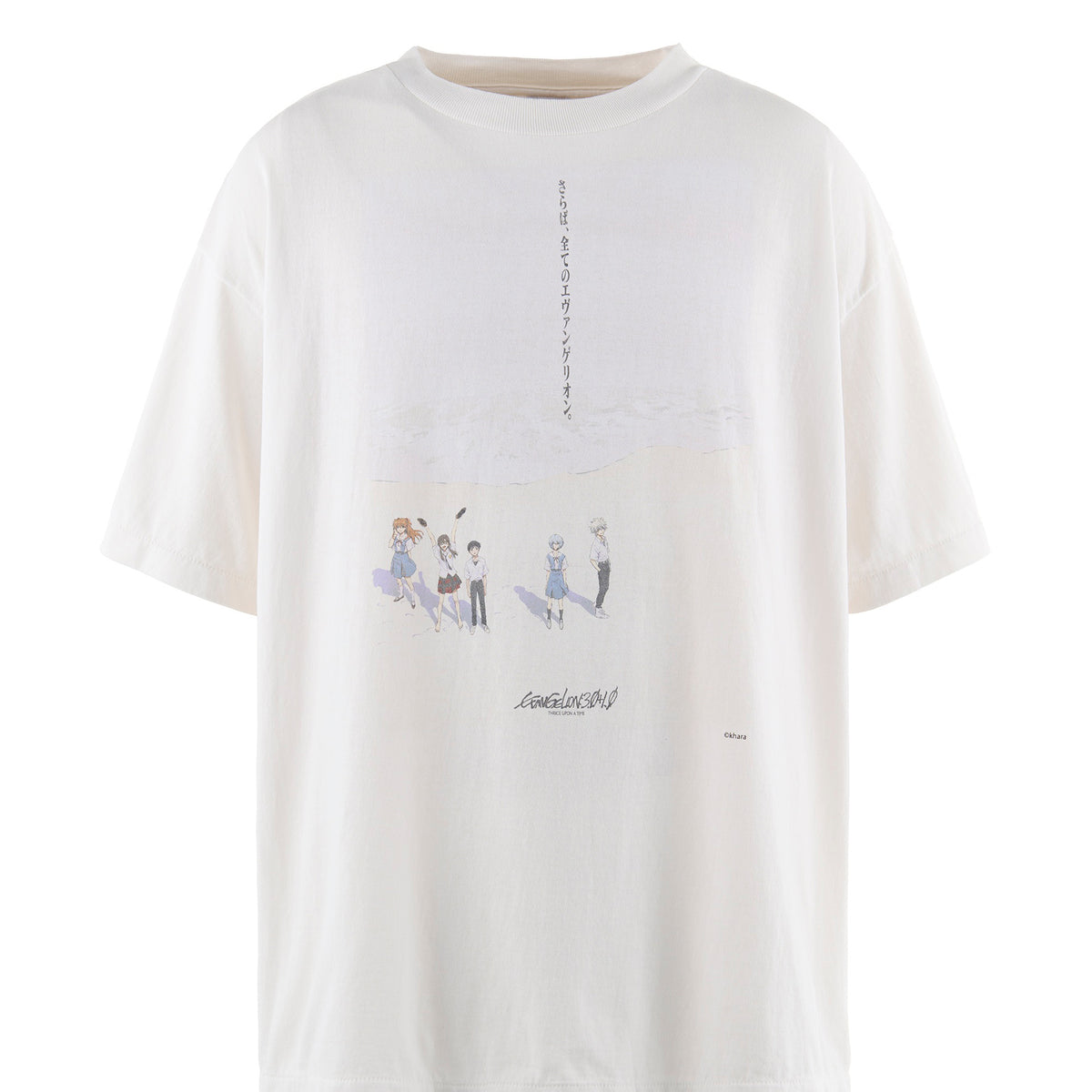 SAINT Mxxxxxx × EVENGELION × GEEKS RULE SS25 EV_SS TEE/WHITE / WHT
