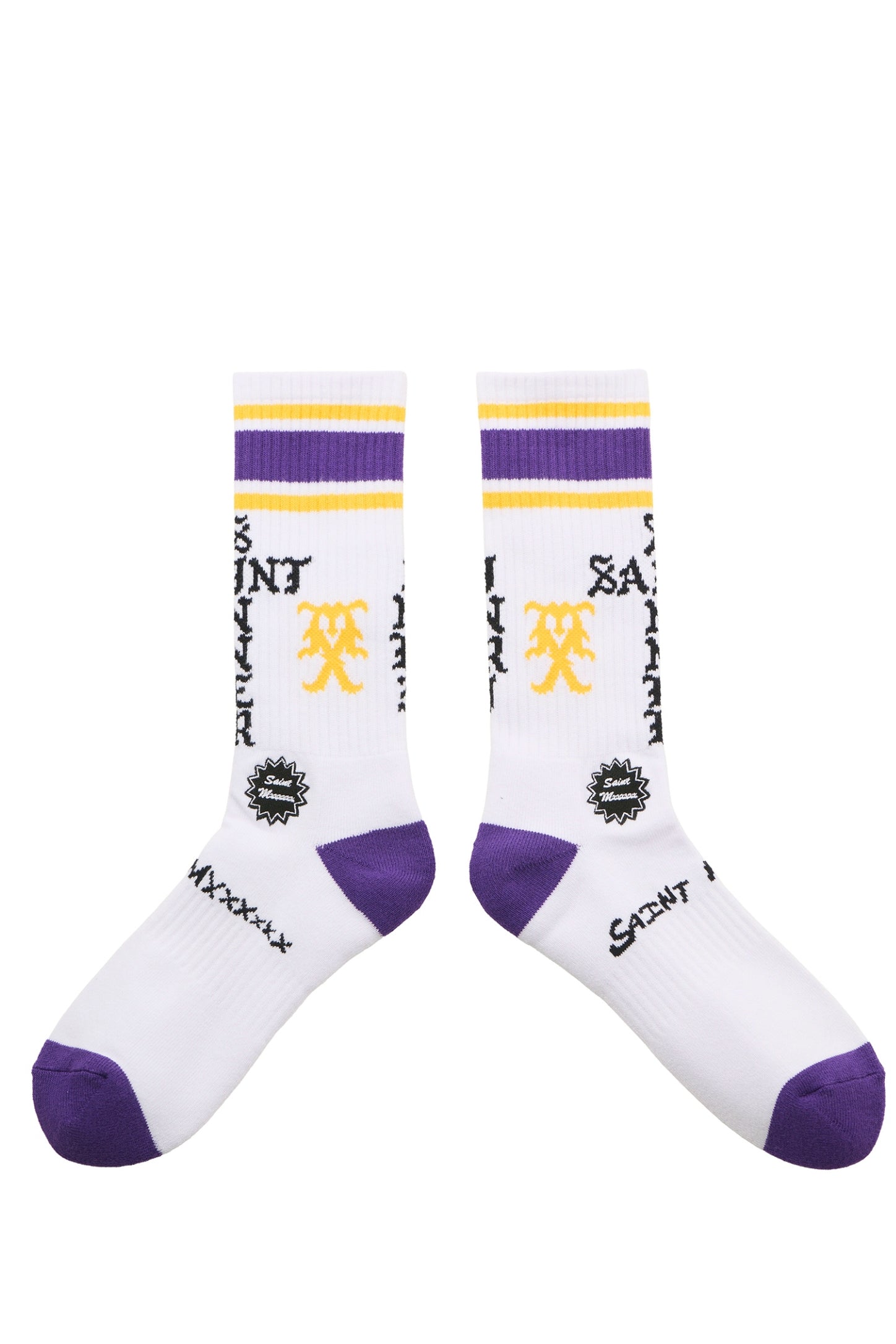 SOCKS/SINNER / WHT/PUR