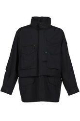 WINDSTOPPER_ PERFECT MIL FIELD 2WAY JACKET / BLK