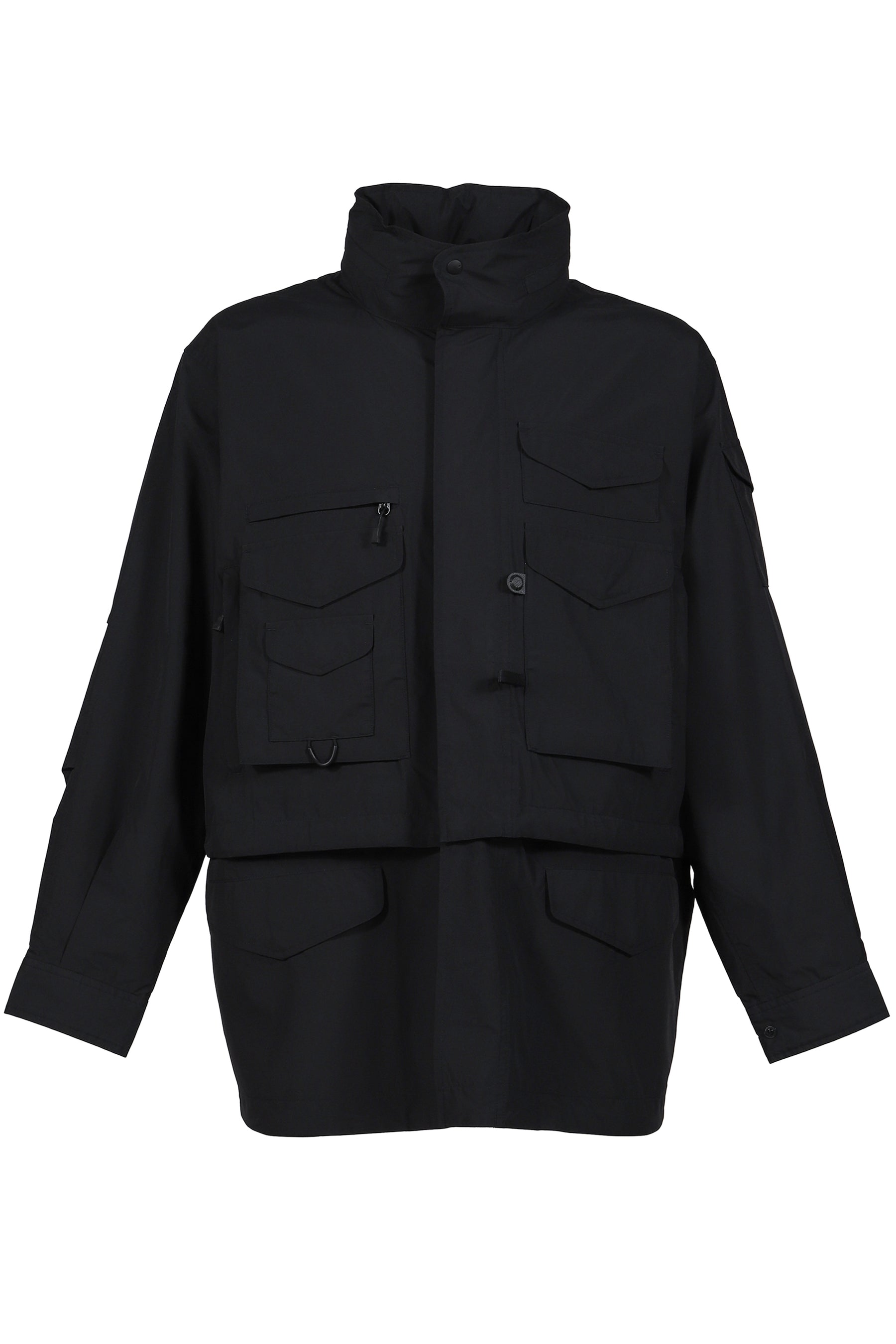 WINDSTOPPER_ PERFECT MIL FIELD 2WAY JACKET / BLK