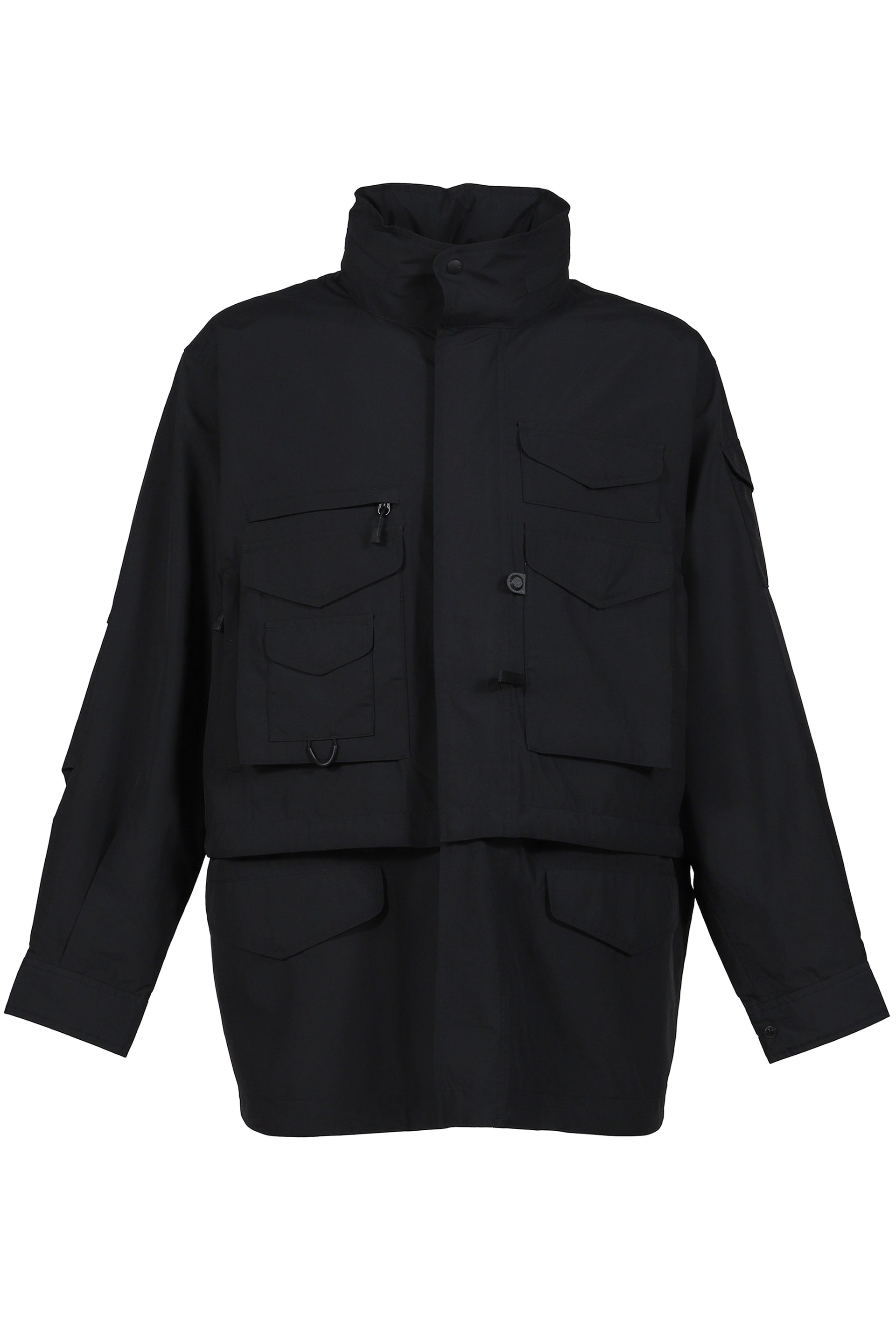 WINDSTOPPER_ PERFECT MIL FIELD 2WAY JACKET / BLK