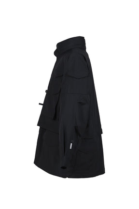 WINDSTOPPER_ PERFECT MIL FIELD 2WAY JACKET / BLK