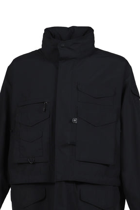 WINDSTOPPER_ PERFECT MIL FIELD 2WAY JACKET / BLK