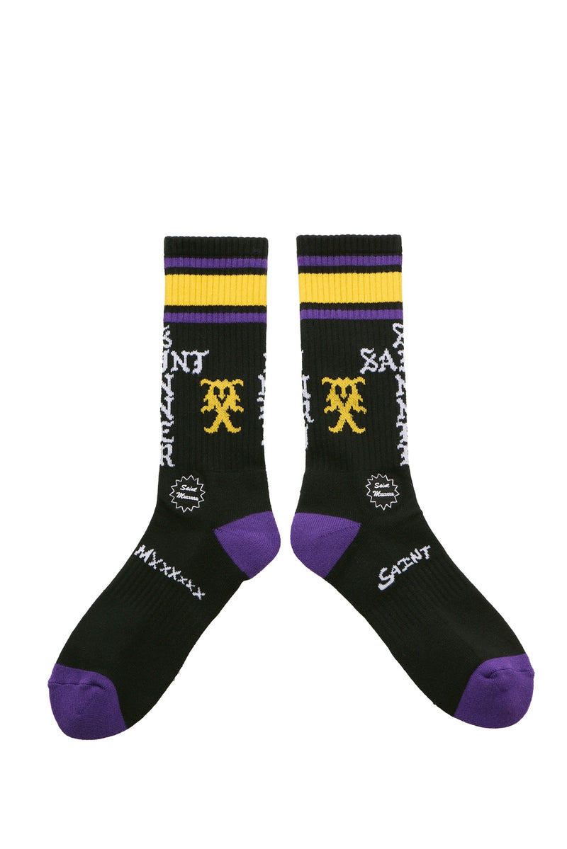 JUN/NAKAYAMA ジュン ナカヤマ SS25 JN LOGO SOCKS / WHT - NUBIAN JUN/NAKAYAMA ジュン ナカヤマ SS25 JN LOGO SOCKS / WHT - NUBIAN