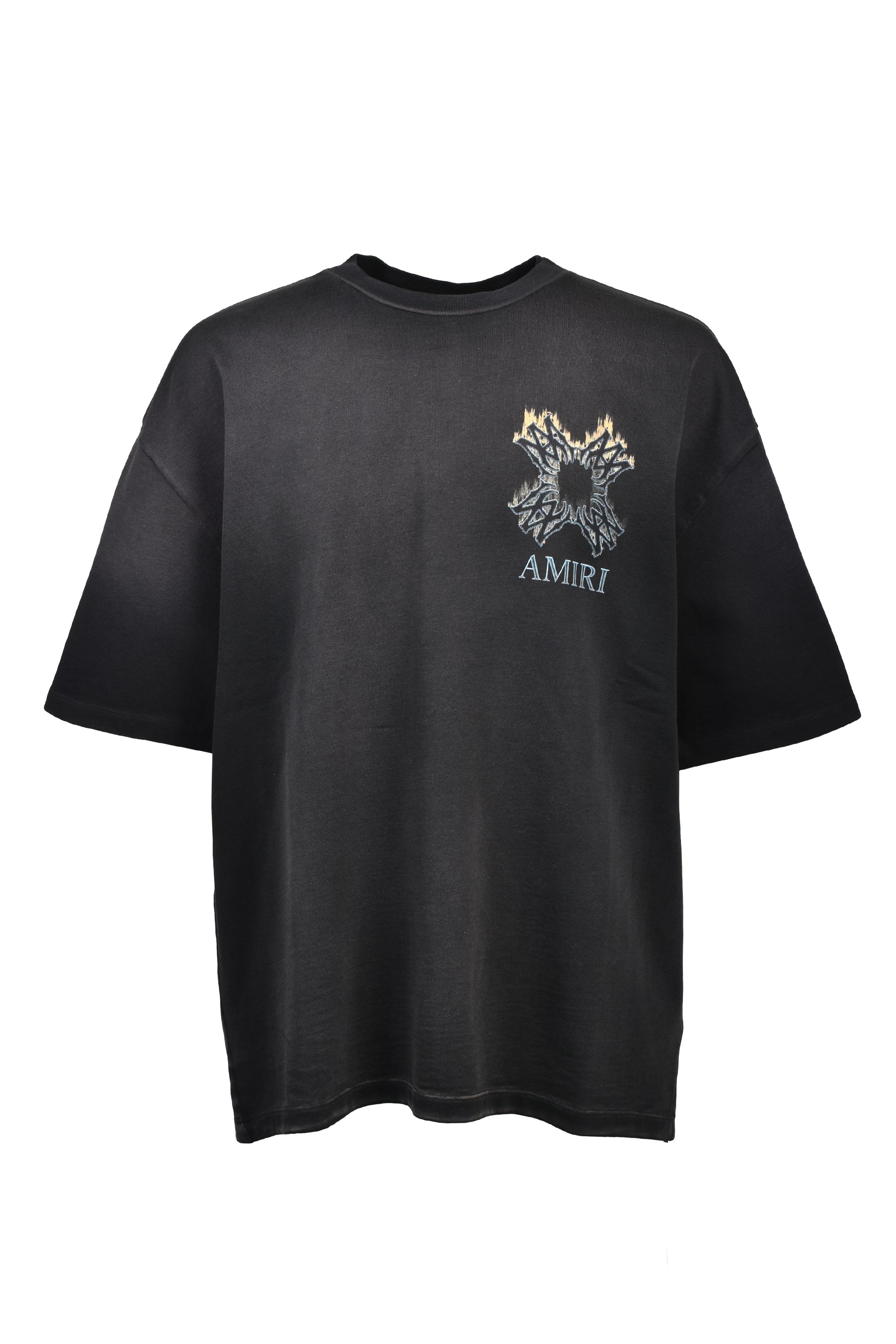 MA QUAD FLAMES OS TEE / BLK