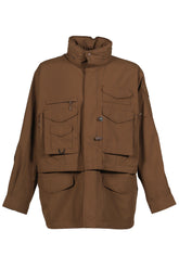WINDSTOPPER_ PERFECT MIL FIELD 2WAY JACKET / BRWN GRY