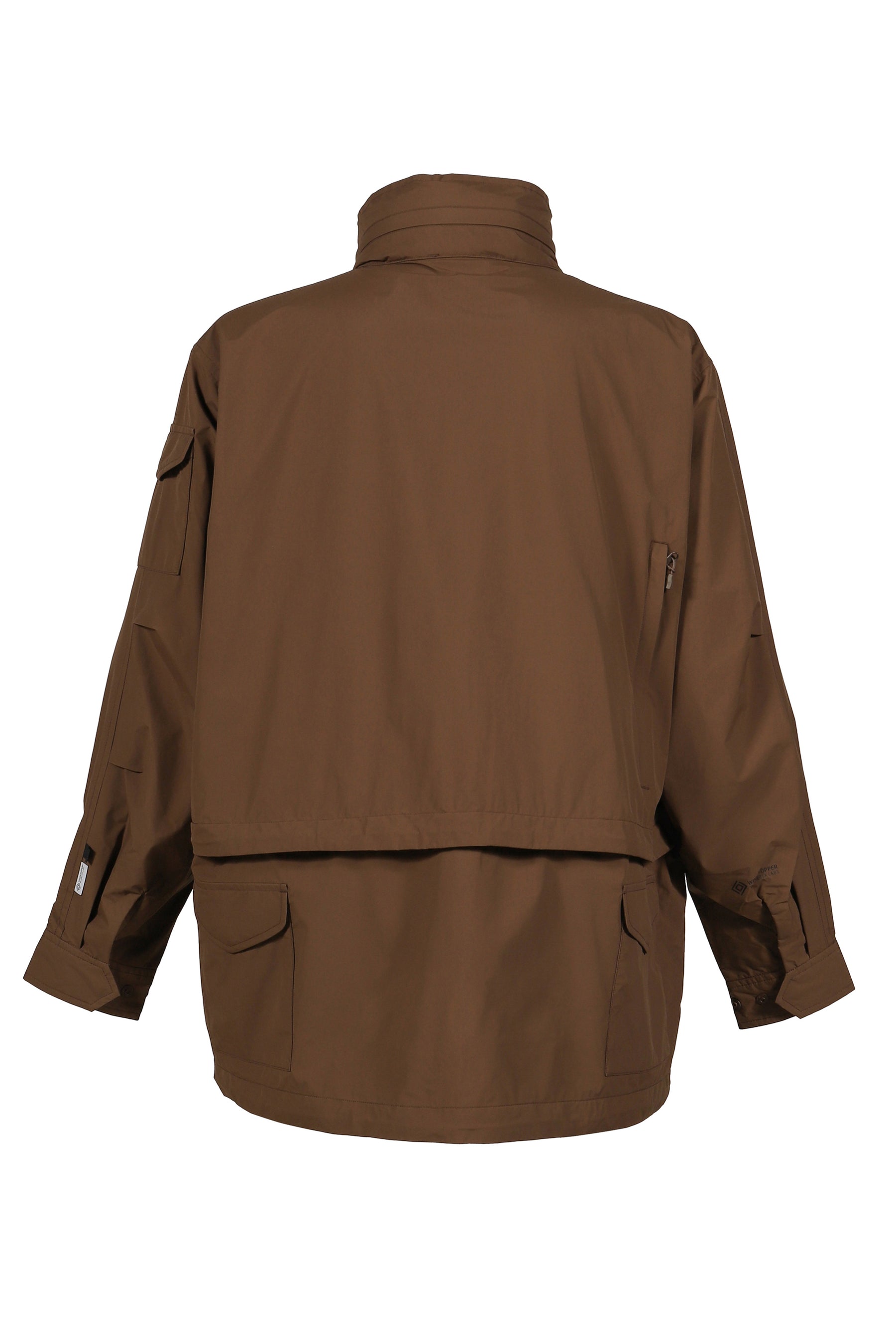 WINDSTOPPER_ PERFECT MIL FIELD 2WAY JACKET / BRWN GRY