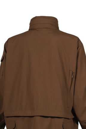 WINDSTOPPER_ PERFECT MIL FIELD 2WAY JACKET / BRWN GRY