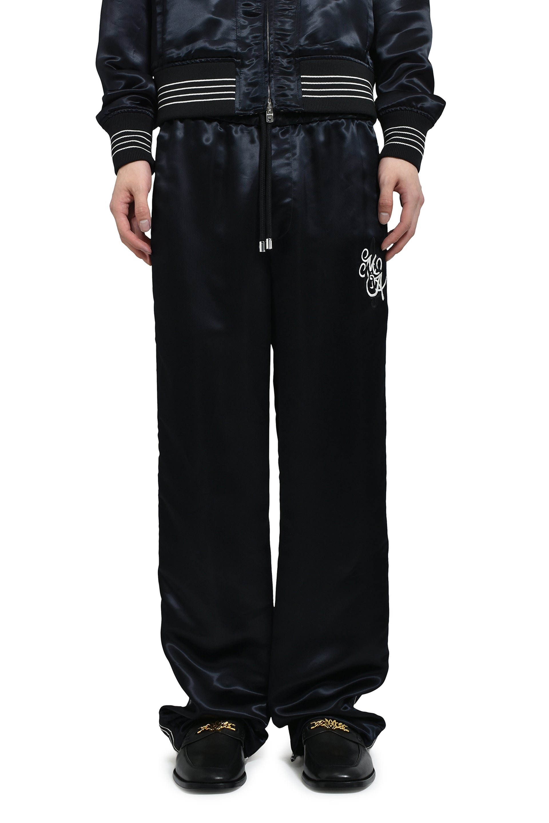 MA MUSIC NOTE TRACK PANT / BLK