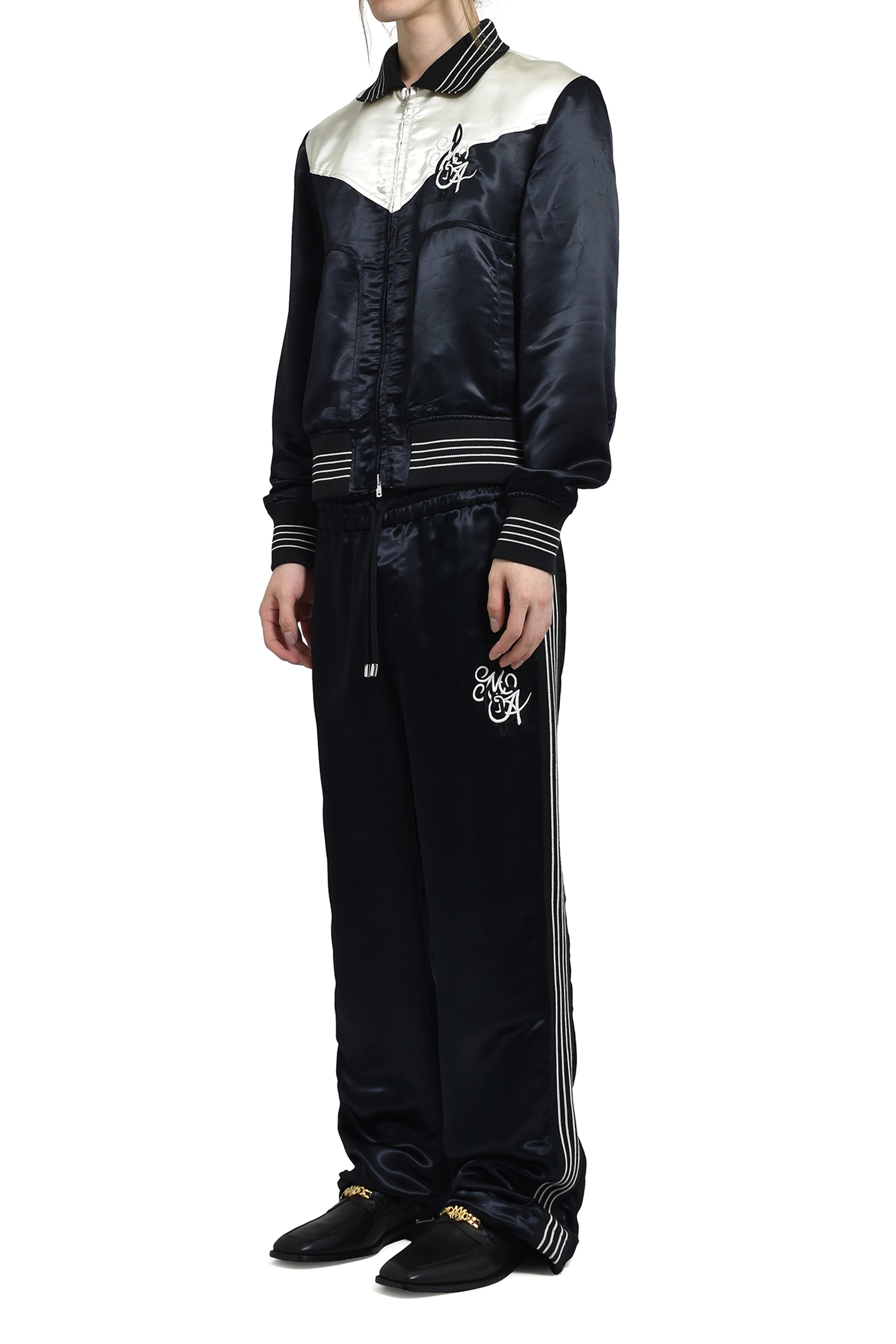 MA MUSIC NOTE TRACK PANT / BLK 